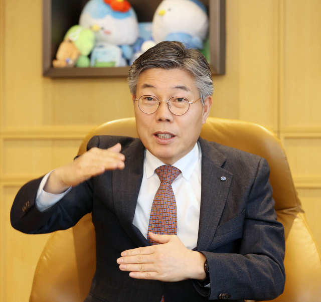 지난 6일 대구 수성구 DGB대구은행 본점에서 만난 황병우 대구은행장은 