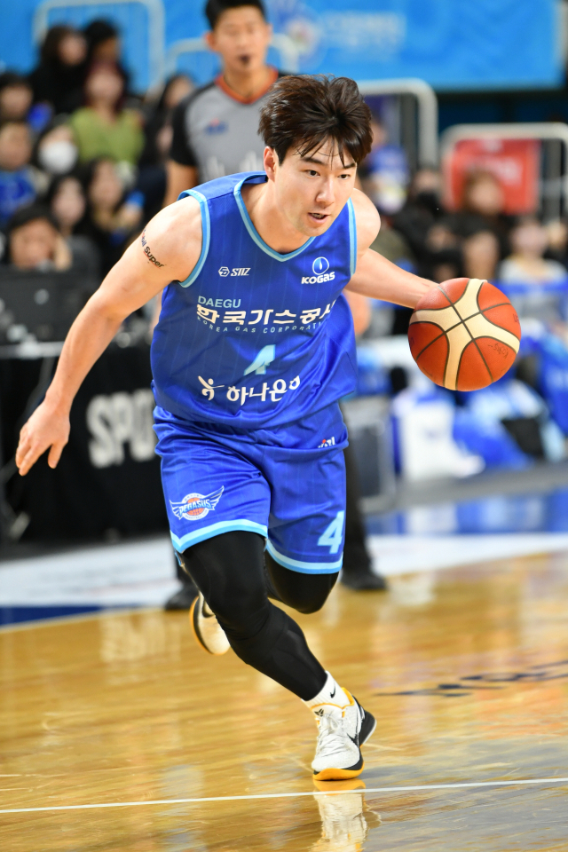 대구 한국가스공사 페가수스의 가드 김낙현. KBL 제공