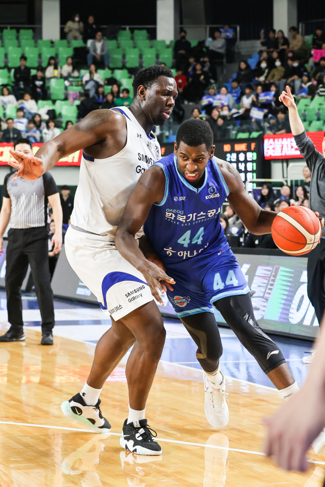 대구 한국가스공사 페가수스의 주득점원 앤드류 니콜슨. KBL 제공