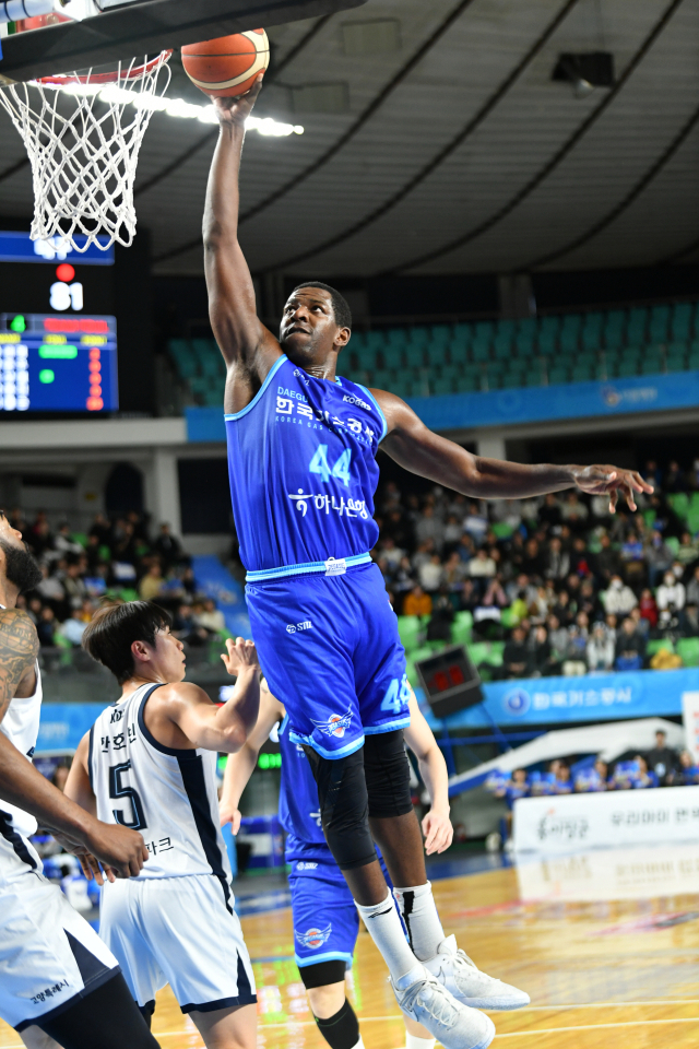 대구 한국가스공사 페가수스의 주포 앤드류 니콜슨. KBL 제공