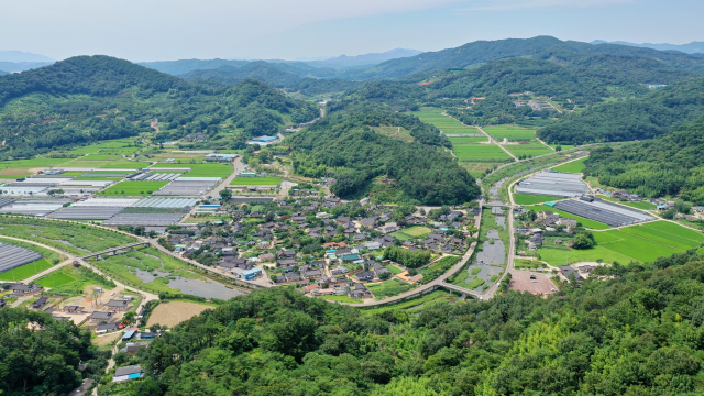 남사예담촌 전경