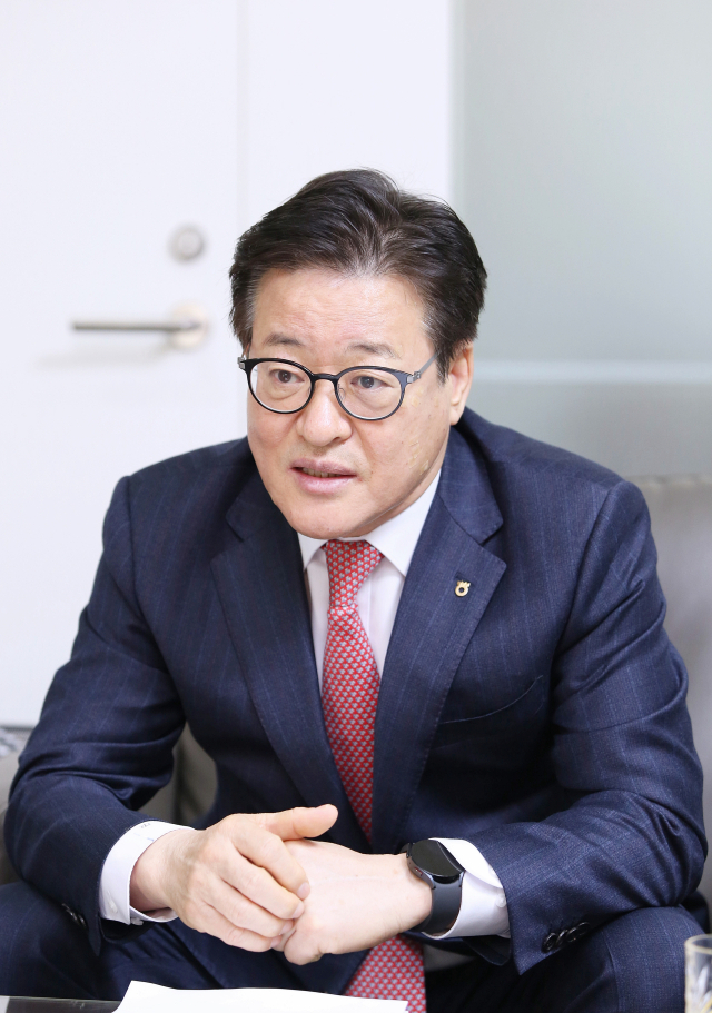 이재식 농협중앙회 부회장은 매일신문과의 인터뷰에서 지속가능한 농업‧농촌 구현을 강조했다. 이무성 객원기자