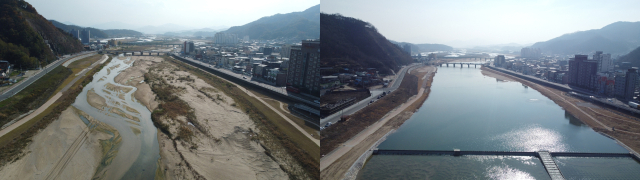 김천시 도심하천 