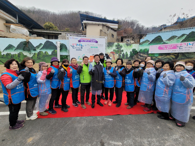 지난달 17일 경북농협은 예천군 예천읍 노상리 일원에서 