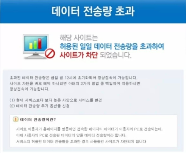 미국의 의사 면허시험을 준비하는 이들이 모인 온라인 커뮤니티의 트래픽이 초과되면서 한때 접속까지 차단됐다. 정부의 의대증원계획에 반발해 집단 사표를 낸 전공의들이 해외 의료시장에 눈을 돌린 탓이 아니냐는 해석이 나온다. 21일 USMLE KOREA 홈페이지 접속이 차단된 모습.