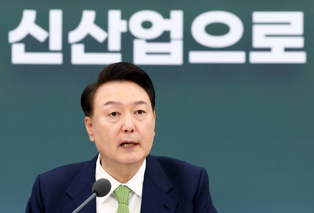 윤석열 대통령이 4일 대구 북구 경북대학교에서 