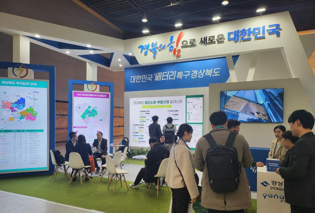 인터배터리2024 경북 홍보보스. 경북도 제공.