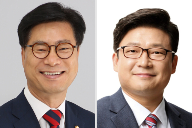 국민의힘 4·10 총선 구미을 경선 결선 투표에 진출한 김영식(좌)·강명구(우) 예비후보