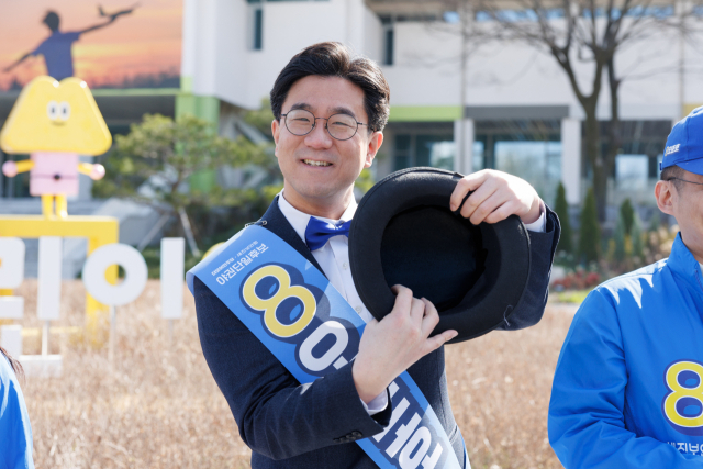 오준호 새진보연합 후보는 30일 대구 수성구 황금동 어린이세상 꿈누리관에서 어린이 대상 공약을 발표했다. 오준호 새진보연합 제공