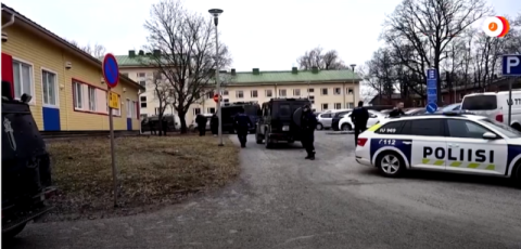핀란드 사회 '충격'…12세 학생이 동급생에게 총기 난사
