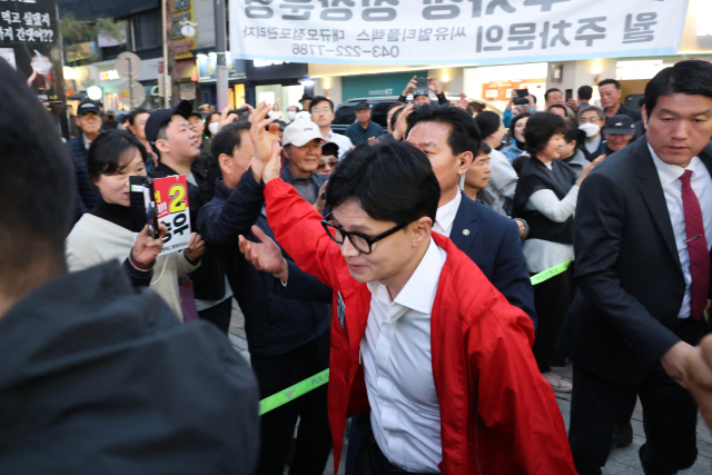 한동훈 국민의힘 비상대책위원장 겸 총괄 선거대책위원장. 연합뉴스