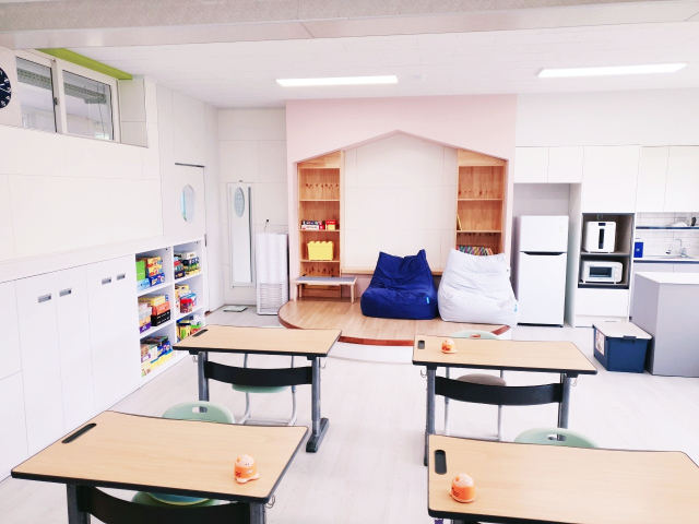 지난해 노후 특수학급 교실 개선사업으로 탈바꿈한 상주 청리초등학교 특수학급 교실의 모습. 경북교육청 제공
