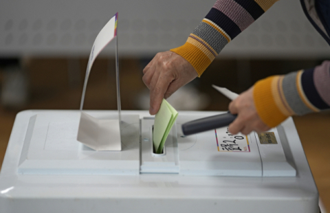 [포토뉴스] 제22대 국회의원선거, 투표하는 시민들