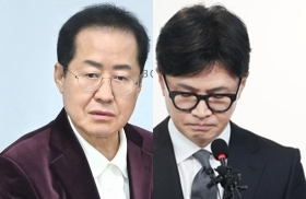 홍준표, 한동훈. 연합뉴스