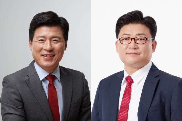 국민의힘 구자근(왼쪽) 구미갑 국회의원과 강명구 구미을 국회의원.