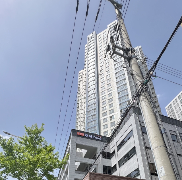 다음 달 입주자 사전점검을 앞둔 대구 달서구 