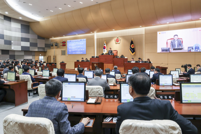 경북도의회, 23일 임시회 개회