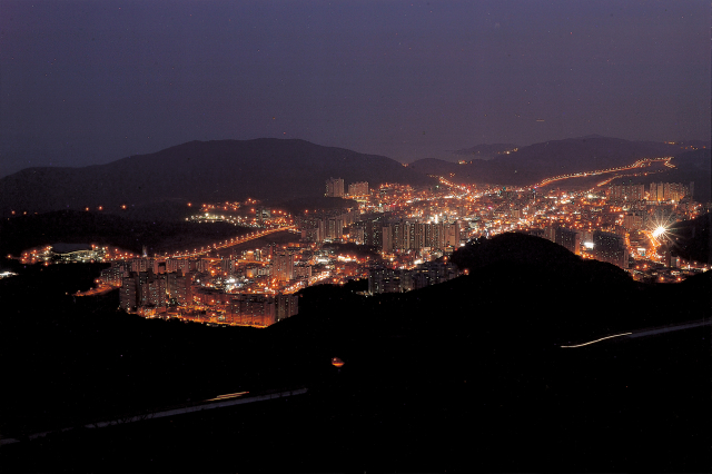 기장군 야경. [사진=기장군]