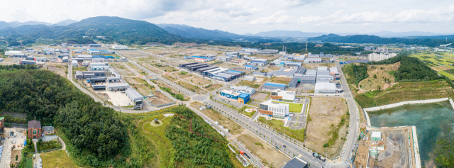 경산지식산업지구 전경. 대구경북경제자유구역청 제공