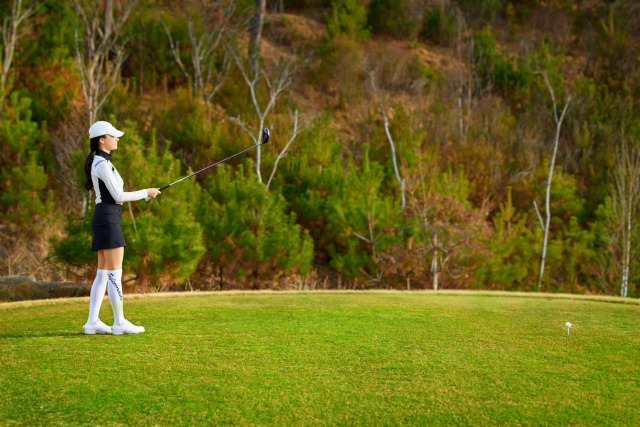 LPGA 하타오카 나사는 코치의 권유로 