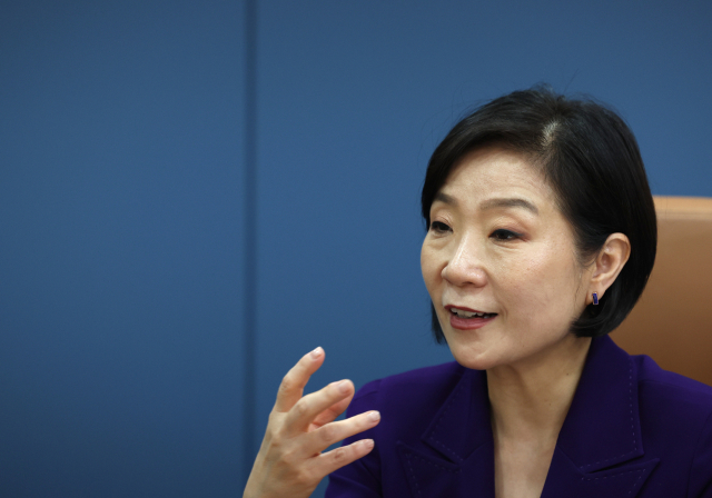 오영주 중소벤처기업부 장관. 연합뉴스