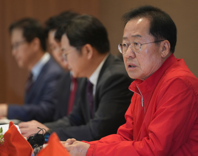 홍준표 대구시장. 매일신문 DB