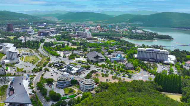 경주 보문관광단지 전경. 경주시 제공
