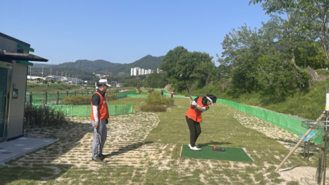 경주 파크골프 열기 후끈…市, 남경주 지역 파크골프장 9홀 개장