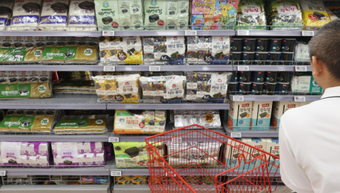 국산 김 수출 사상 최대…10억달러 돌파 목전