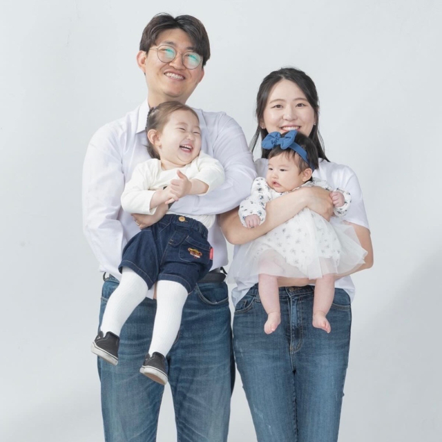 임다솜·이원진 부부의 첫째 딸 이서아(3), 둘째 딸 이채아.