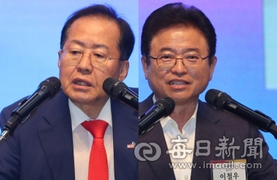 홍준표 대구시장, 이철우 경북도지사. 매일신문DB