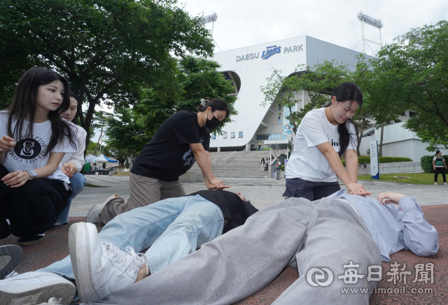 지난해 5월 대구도시철도2호선 대공원역에서 열린 