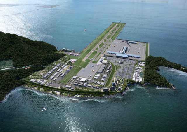 가덕도신공항 조감도. [사진=부산시]