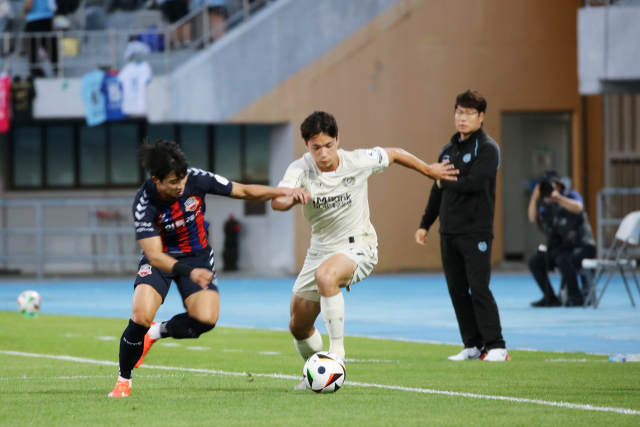 29일 K리그1 데뷔전을 치른 대구FC 박세민 선수. 대구FC 제공