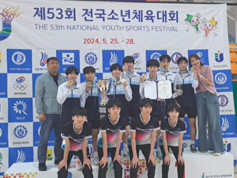 밀양교육지원청 학생 선수단,  제53회 전국소년체전 금1·은1·동1 획득