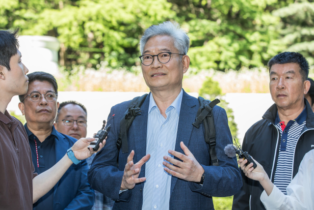 송영길 소나무당 대표가 3일 서울중앙지방법원에서 열린 
