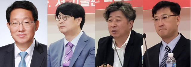 (왼쪽부터) 김상훈 국민의힘 의원(대구 서구), 최창근 중국전략연구소 연구위원, 서명수 매일신문 논설위원(객원), 송재윤 캐나다 맥마스터대 역사학과 교수. 매일신문DB
