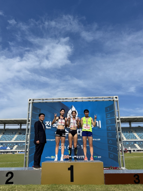 대구시청 육상팀 고은빈, 전국종별육상 여자일반부 7종 '1위'