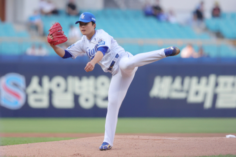 '선발 이승민, 조기 강판' 삼성 라이온즈, SSG에 밀려 3연패