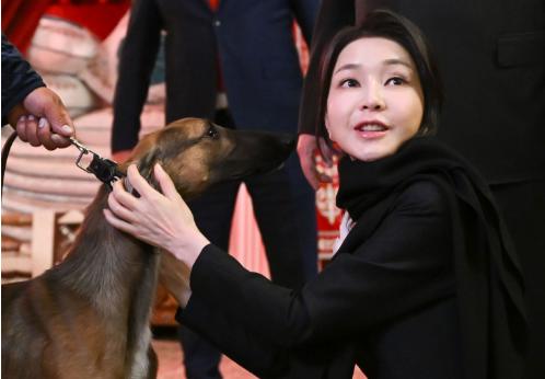 윤석열 대통령 부인 김건희 여사. 연합뉴스