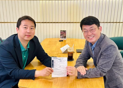 장예찬 전 최고위원과 도태우 변호사. 장예찬 페이스북