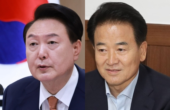 윤석열, 정동영. 연합뉴스