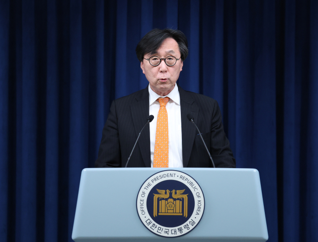 장호진 국가안보실장이 20일 서울 용산 대통령실 청사에서 북한과 러시아의