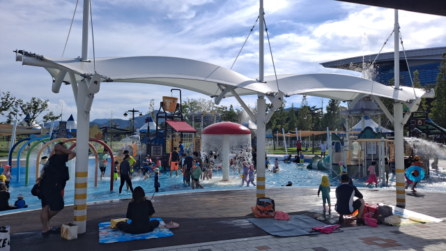 경주 황성공원 물놀이장 전경. 경주시 제공