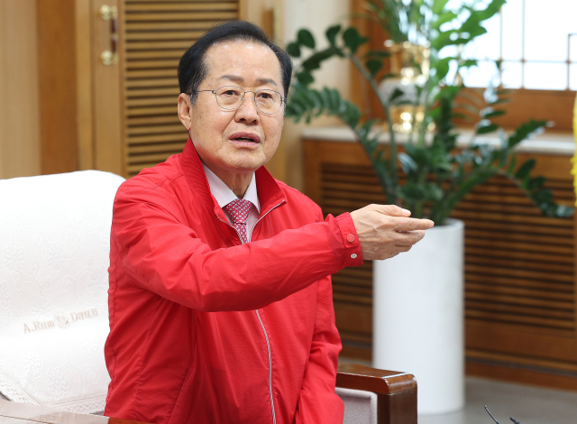 홍준표 대구시장. 연합뉴스