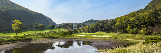 오션힐스 포항CC 전경. 오션힐스 홈페이지 갈무리.