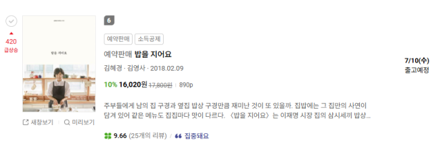 김혜경 여사의 책