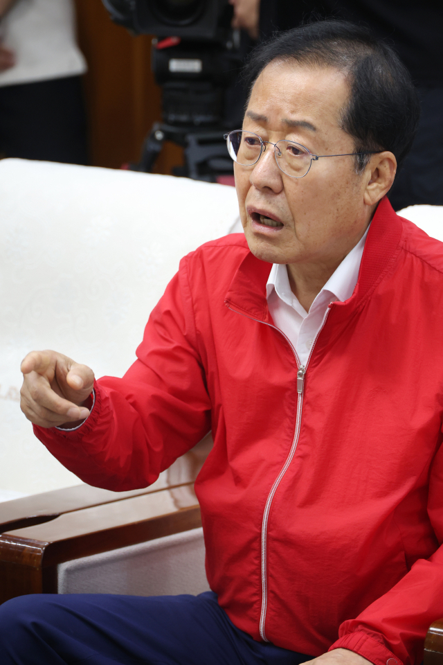 홍준표 대구시장. 연합뉴스