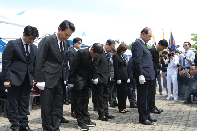 29일 오전 경기도 평택시 해군 제2함대사령부에서 열린 