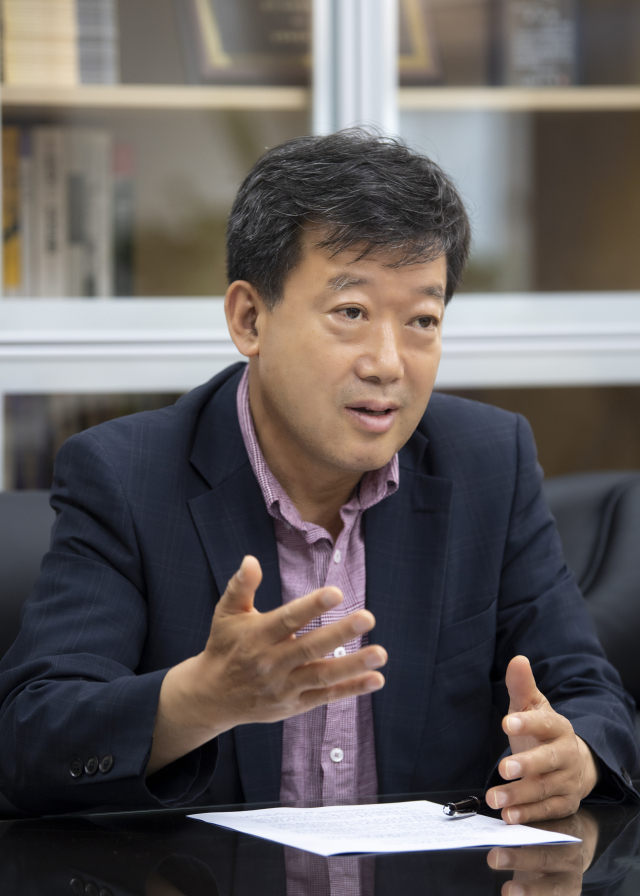 남한권 울릉군수. 조준호 기자